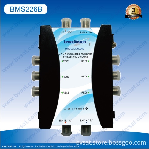 Best-selling Satellite 2 X 2 X 6 Cascadable Multiswitch For Directv